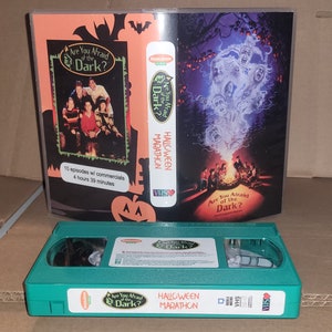 ニコロデオンのVHSテープ「Are You Afraid of The Dark」 AYAOTD 90年代ハロウィンマラソン