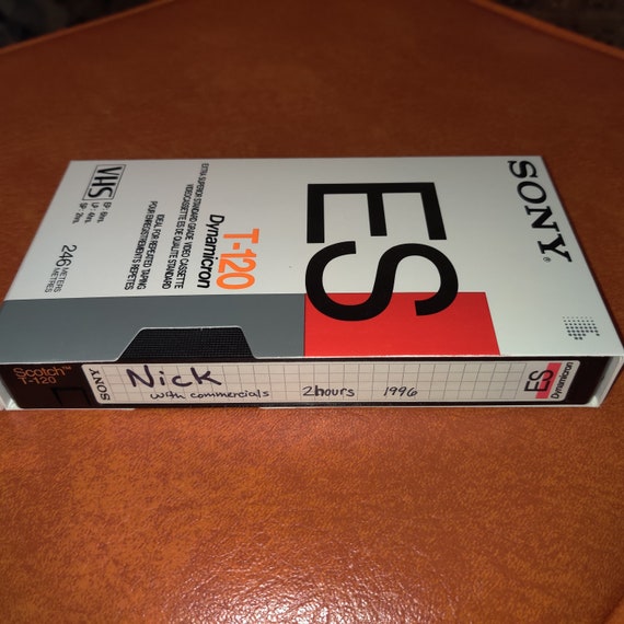 Vhs Tape Cartoons Nicktoons Nick 1996 With Commercials Doug