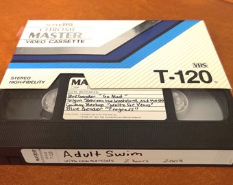 Vhs Tape Adult Swim Cartoon Network 2003 With Commercials Trigun