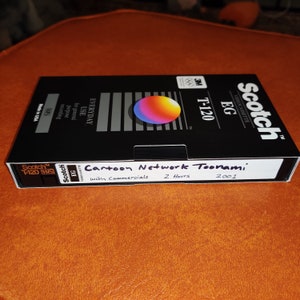 Cinta Vhs Toonami Cartoon Network 2001 con Comerciales Dibujos Animados Tenchi Univers Big-O Dragonball z DBZ