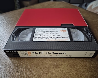 VHS Tape ABC TGIF Halloween Special With Commercials 1997 Boy
