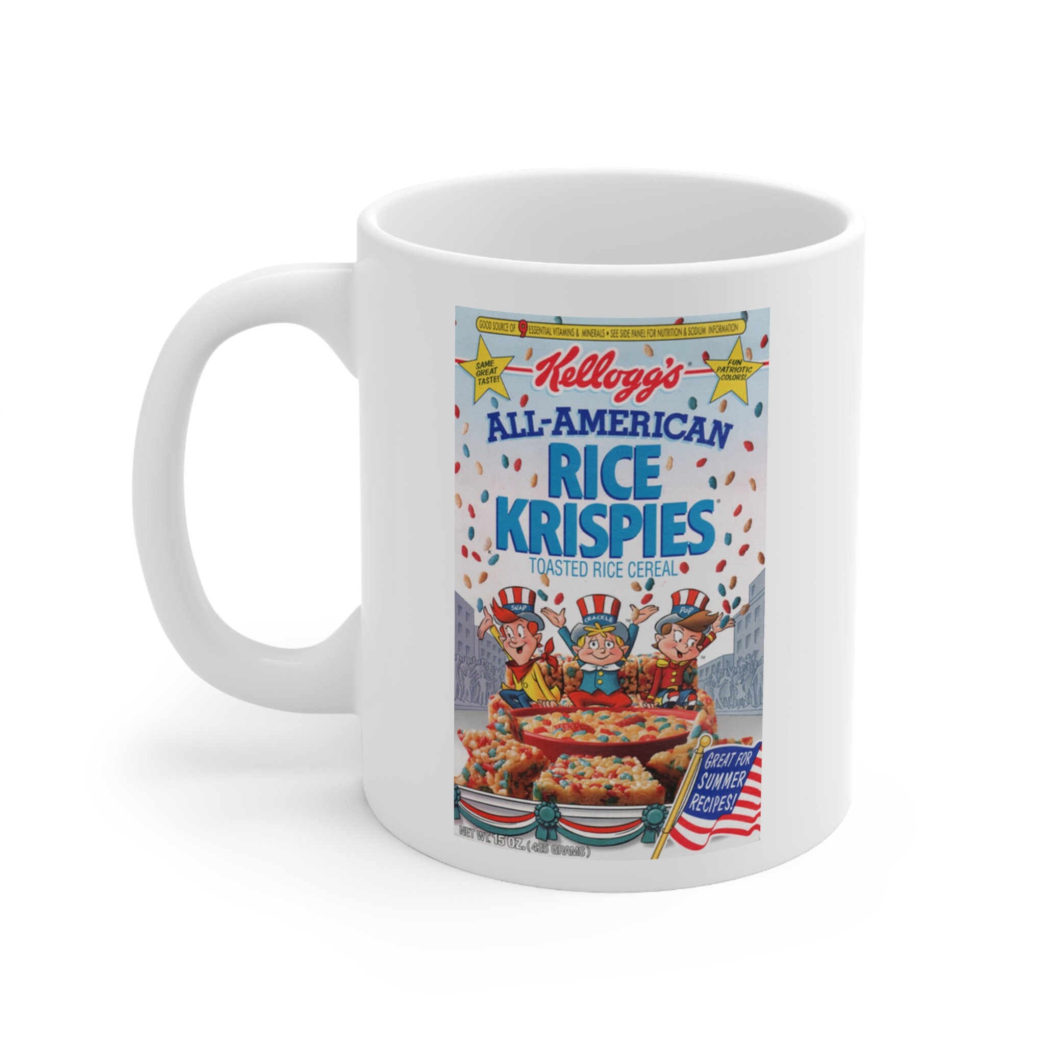 All American Rice Krispies Vintage Cereal Box Coffee Mug - Etsy