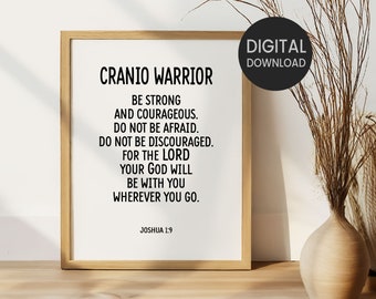 Cranio Warrior Printable Wall Art, Craniosynostosis Awareness, Encouragement Home Decor, Living Room