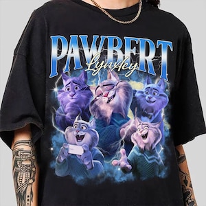 Pawbert Lynxley Bootleg Shirt, Disney Zootopia 2 Characters Bootleg Vintage Shirt, Disneyland Family 2025 Trip Shirt, Cat Lover Gift bild 1