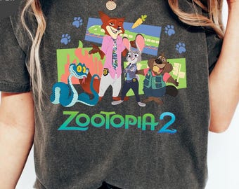 Zootopia 2 Shirt, Coquette Disney Zootopia Group Shirt, Judy Hopps Nick Wilde Gary De'Snake Tee , Disneyland Family Trip, Zootopia Birthday