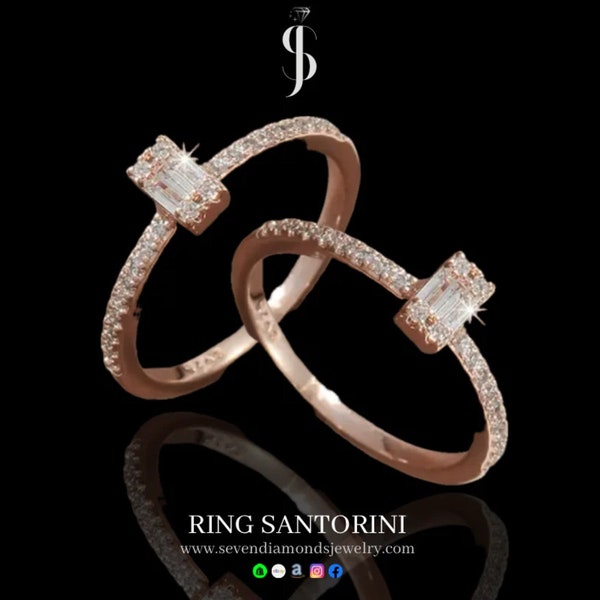 Diamant  Ring Santorini