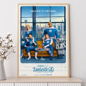 Fantastic Four Poster - Etsy