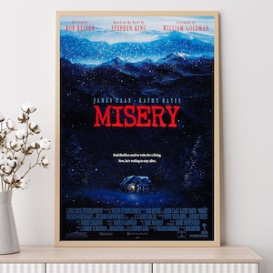 Misery--Filmposter, Konsttryck, Heminredning, Väggkonst, Canvastavla oramad