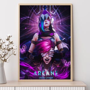Arcane--Movie Poster, Art Prints, Home Decor,Wall Art,Canvas Poster Unframed