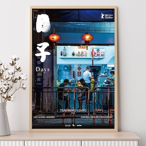 Days - Poster del film, stampe artistiche, decorazioni per la casa, arte murale, poster su tela senza cornice