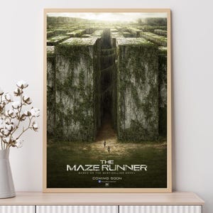 Maze Runner--Movie Poster, Art Prints, Home Decor,Wall Art,Canvas Poster Unframed