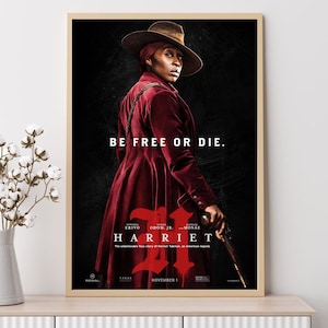 Harriet--Movie Poster, Art Prints, Home Decor,Wall Art,Canvas Poster Unframed