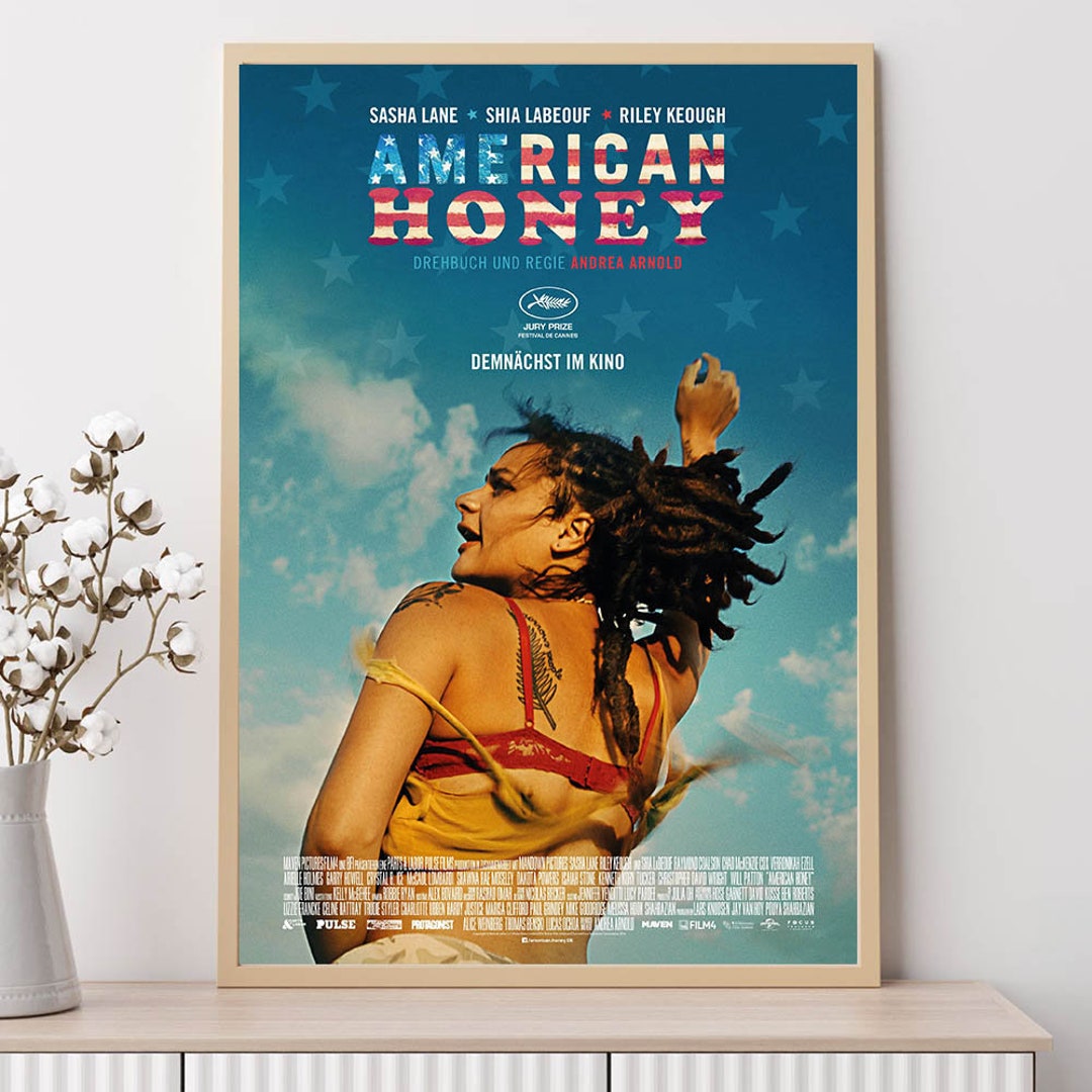 American Honey Movie Poster Art Prints Home Decor Wall Art Canvas