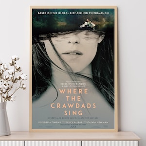 Where the Crawdads Sing (2022)--Movie Poster, Art Prints, Home Decor,Wall Art,Canvas Poster Unframed