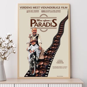Cinema Paradiso--Movie Poster, Art Prints, Home Decor,Wall Art,Canvas Poster Unframed