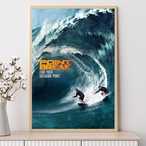 Point Break (2015)--Movie Poster, Art Prints, Home Decor,Wall Art,Canvas Poster Unframed