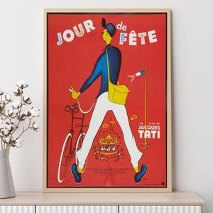 Día de fiesta - Póster de película, impresiones artísticas, decoración del hogar, arte de pared, póster en lienzo sin marco