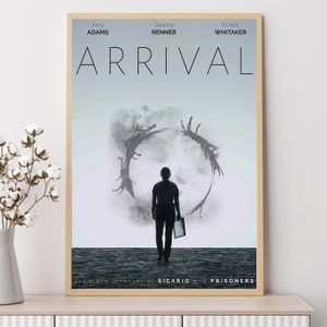 Arrival (2016)--Movie Poster, Art Prints, Home Decor,Wall Art,Canvas Poster Unframed