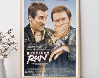 Course de minuit - affiche de film, impressions d'art, décoration d'intérieur, art mural, affiche sur toile sans cadre