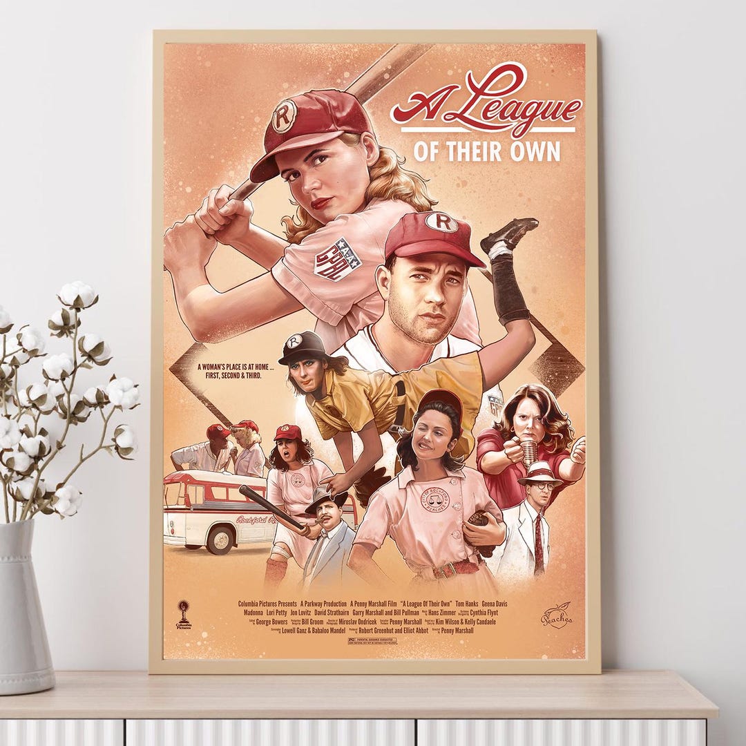 A League of Their Own--movie Poster, Art Prints, Home Decor,wall Art ...