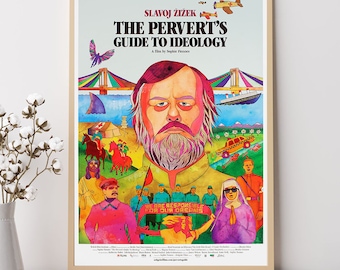 He Pervert’s Guide to Ideology--Movie Poster, Art Prints, Home Decor,Wall Art,Canvas Poster Unframed