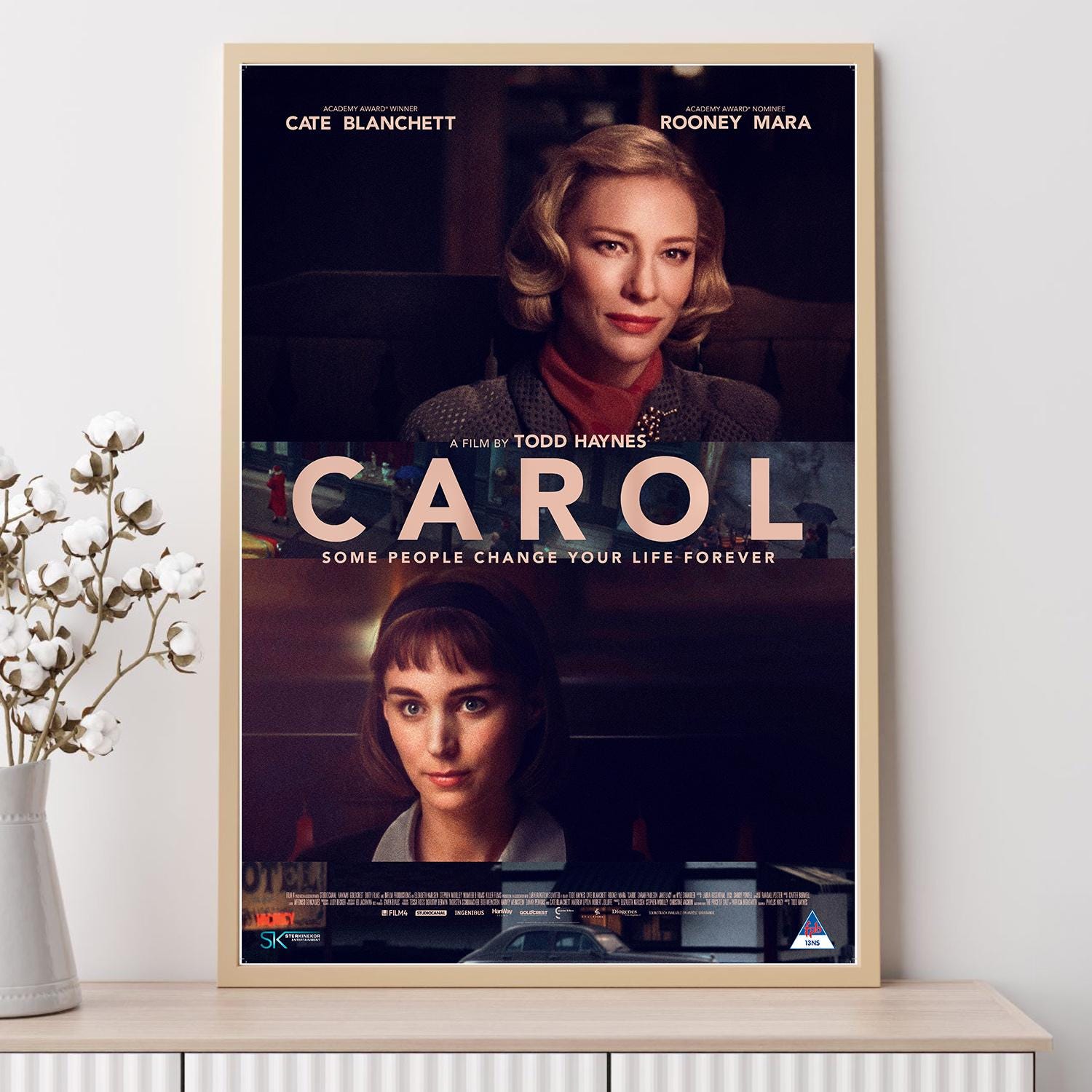 佐A8224◇希少・ポスター【映画『CAROL/キャロル ATG』① 矢沢永吉 
