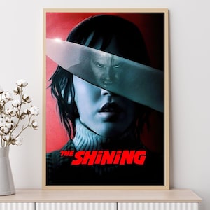 The Shining--Movie Poster, Art Prints, Home Decor,Wall Art,Canvas Poster Unframed