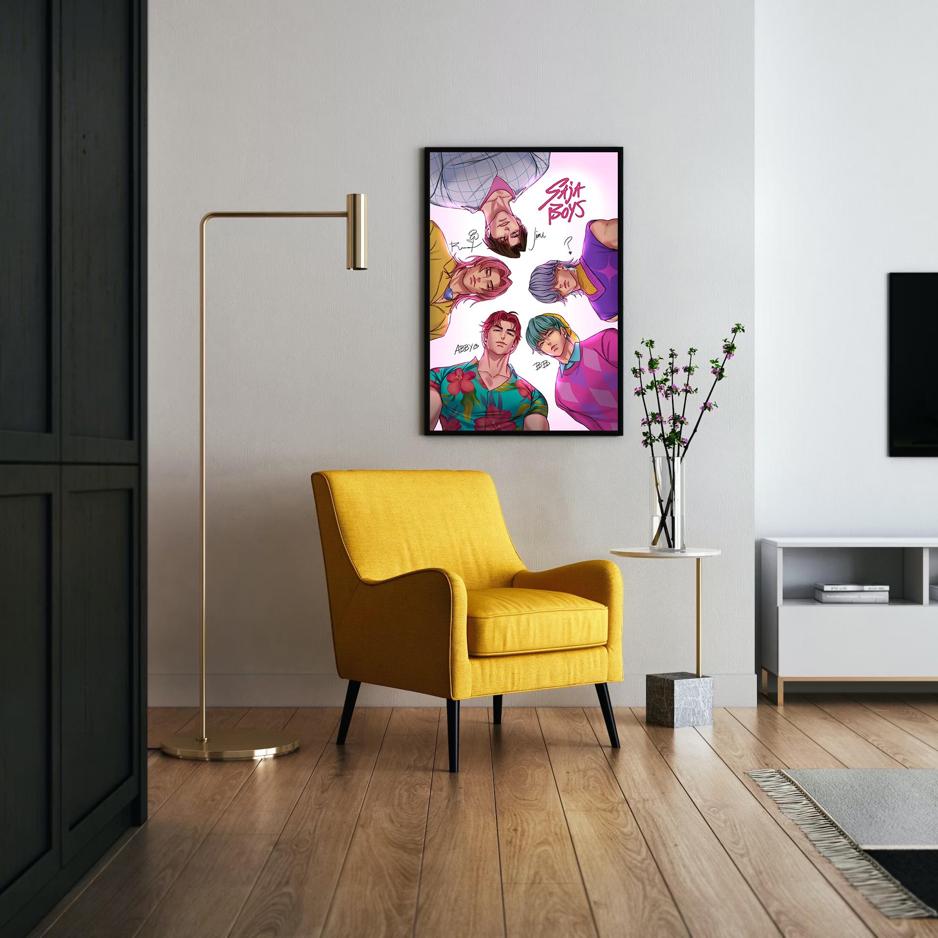 KPop Demon Poster 50x75cm - Ästhetische Leinwand-Wandkunst Für Zimmer & Schlafzimmer