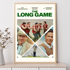 The Long Game (2024)--Movie Poster, Art Prints, Home Decor,Wall Art,Canvas Poster Unframed