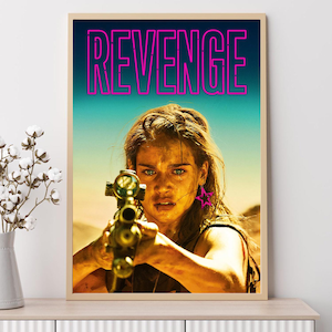 Revenge--Movie Poster, Art Prints, Home Decor,Wall Art,Canvas Poster Unframed