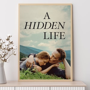 A Hidden Life (2019)--Movie Poster, Art Prints, Home Decor,Wall Art,Canvas Poster Unframed