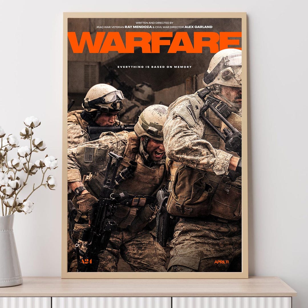 ウォーフェア（2025）--映画ポスター、アートプリント、ホーム