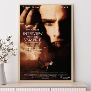 Interview with the Vampire  The Vampire Chronicles (1994)--Movie Poster, Art Prints, Home Decor,Wall Art,Canvas Poster Unframed