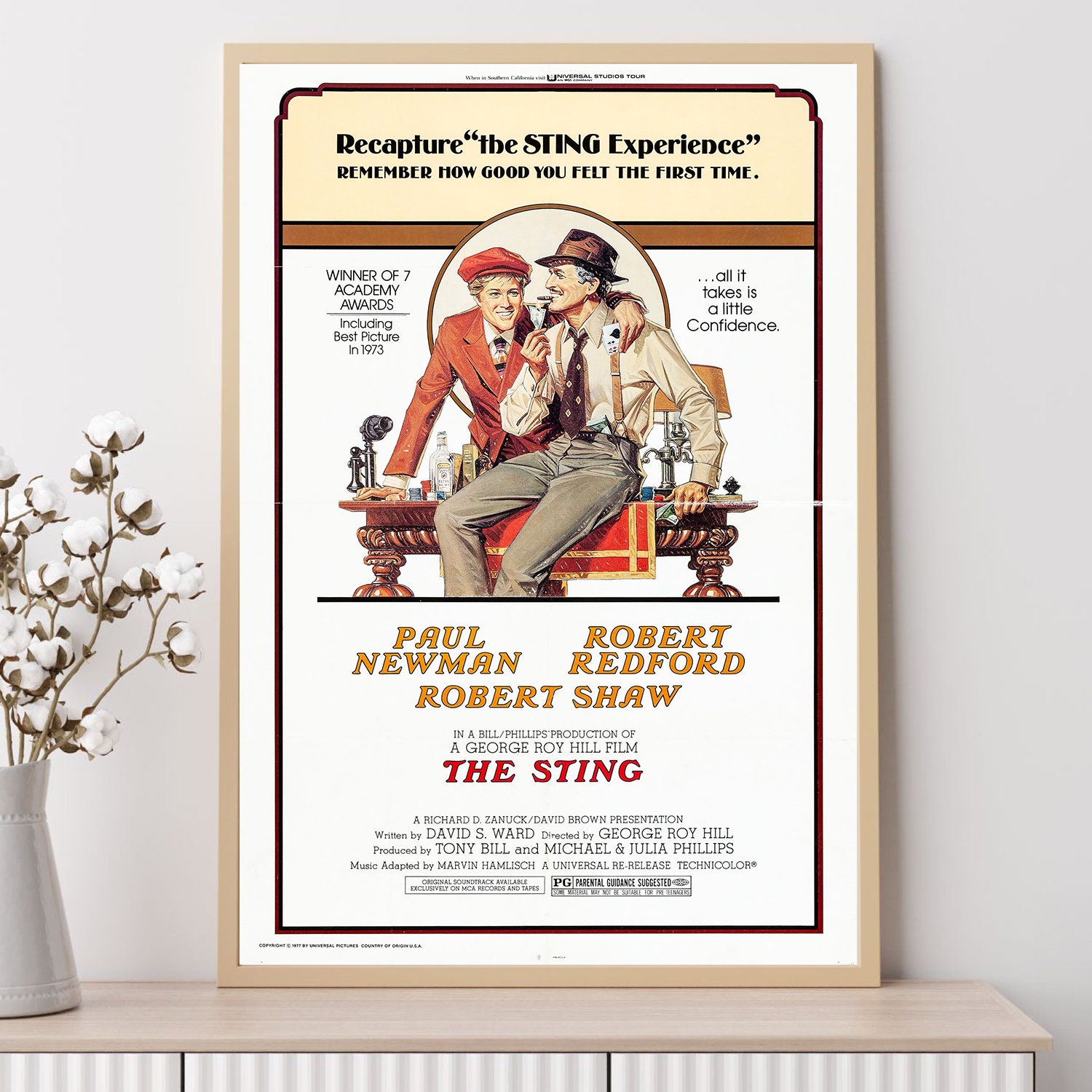スティング（1973）--映画ポスター、アートプリント、ホーム 