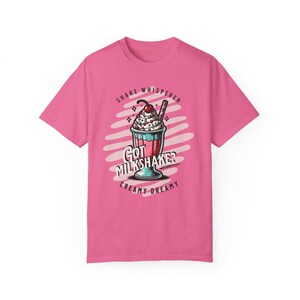 Vintage Milkshake Graphic Tee: Retro Summer T-Shirt image 2