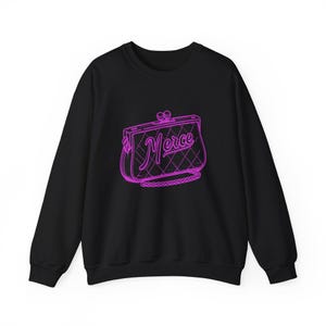Real Housewives Merce Purse Sweatshirt, RHOBH Fan Gift, Unisex Crewneck Jumper, Housewives TV Show Apparel, Bravo Fan Merchandise
