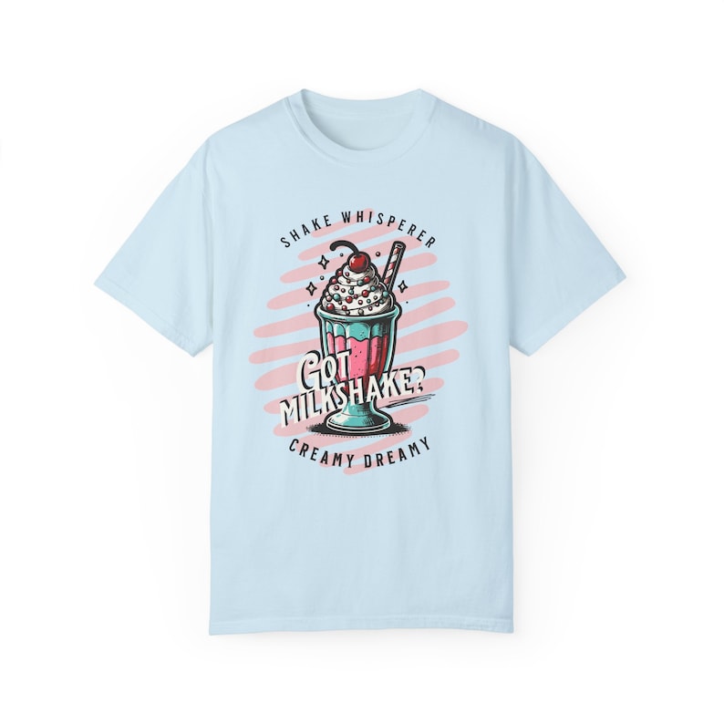Vintage Milkshake Graphic Tee: Retro Summer T-Shirt image 5