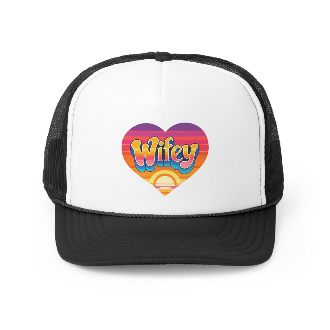 Retro Wifey Trucker Hat: Bride Bachelorette Party Gift - Etsy Australia