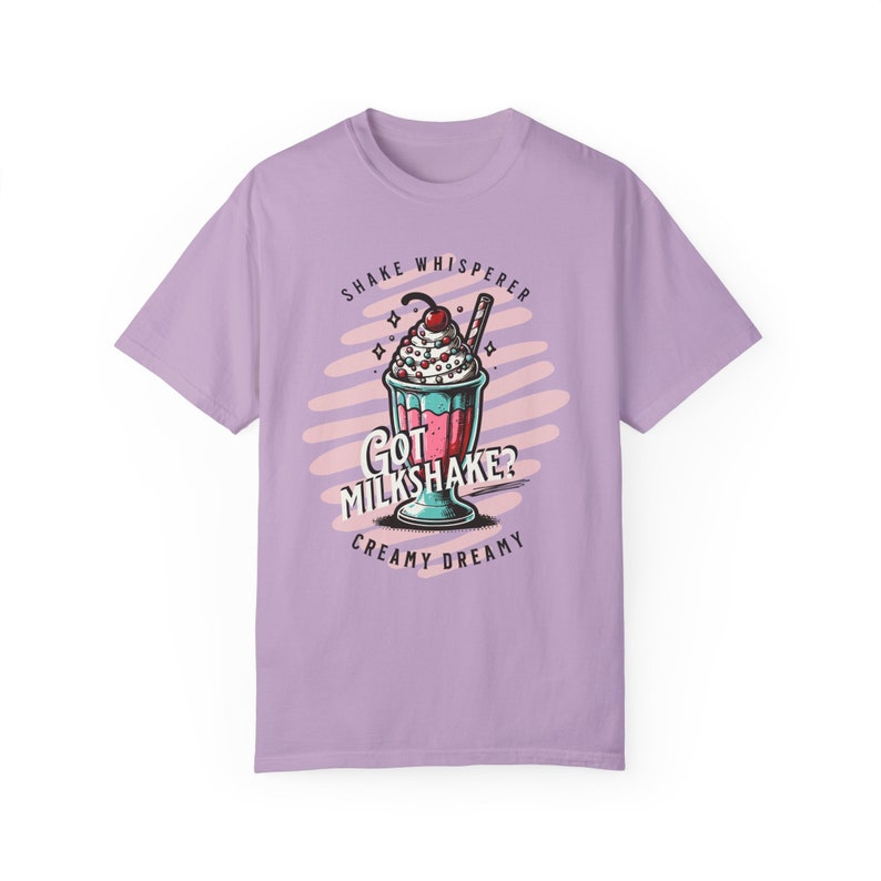 Vintage Milkshake Graphic Tee: Retro Summer T-Shirt image 7