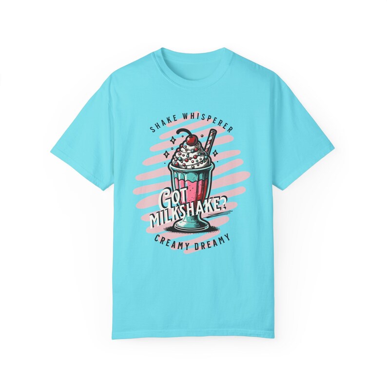 Vintage Milkshake Graphic Tee: Retro Summer T-Shirt image 4