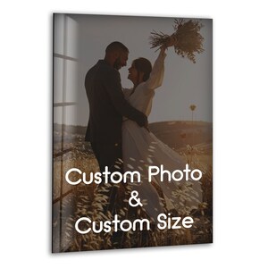 Custom Tempered Glass Photo Print: Modern Wall Art