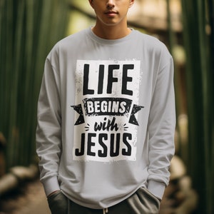 Unisex Christian Sweatshirt, Christian Gift, Religious sweatshirt, Biblical sweatshirts,Inspirational sweaters, Gospel-themed sweatshirts.