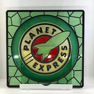 Vidrieras planet express