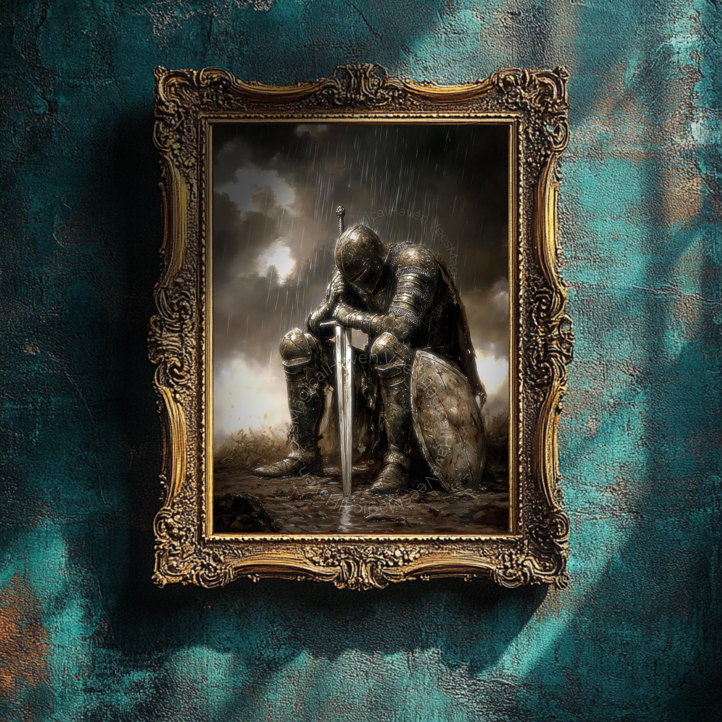 Fallen Knight Fantasy Art