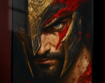 Gothic Knight Wall Art, Dark Fantasy Warrior Print, Medieval Gothic Poster, Digital Download