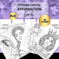 Editable Self Care Card Deck Canva Template | Affirmations Quotes ...