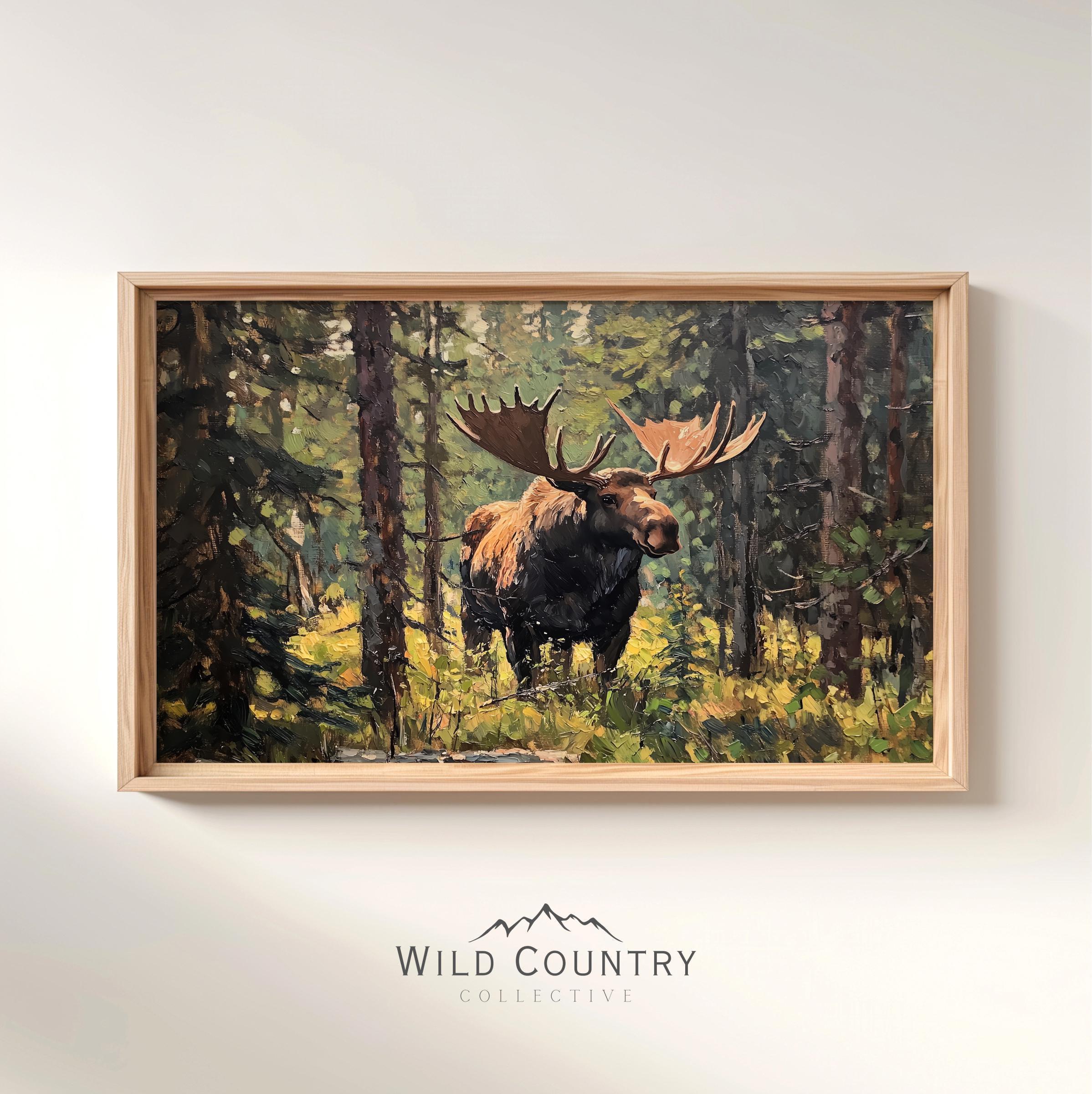 ヘラジカアート(moose、大きい、正方形) ヘラジカアート(moose、大きい、正方形) 【公式通販】