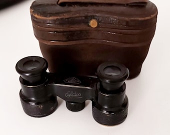 Antique Opera Binoculars, Opera glasses with Case G.Rodenstock München Germany