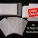 30 Filtros TNT para mascarilla, cubrebocas