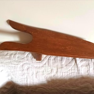 Antique Boot Jack solid wood boot jack handcrafted from Spain in the 1900s